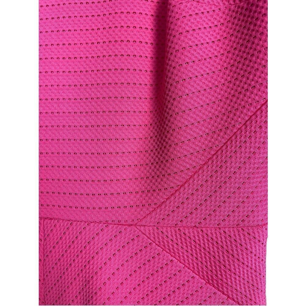 Covington Coral Pink Dress Women Size 12 Fit and Flare Beaded Office Wear Party - Picture 4 of 13